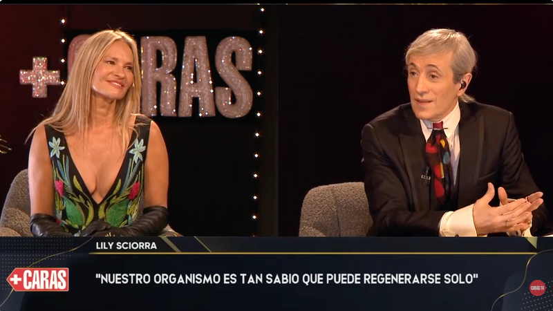 Lily Sciorra en +Caras | Entrevista completa con Héctor Maugeri